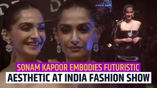 Sonam Kapoor Turns Showstopper At 17th Edition Of Blender's Pride 'Fashion Nxt' | Rimzim Dadu