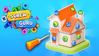 Screw Guru (by EOGAMES) IOS Gameplay Video (HD)