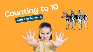 Counting to 10 with Zoo Animals