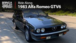 1983 Alfa Romeo GTV6 Ride Along | Bring a Trailer