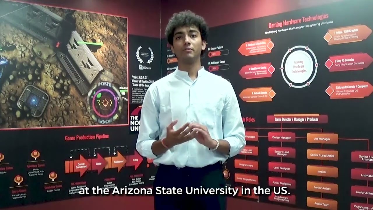 Arnav Saini's experience at the NorthCap University