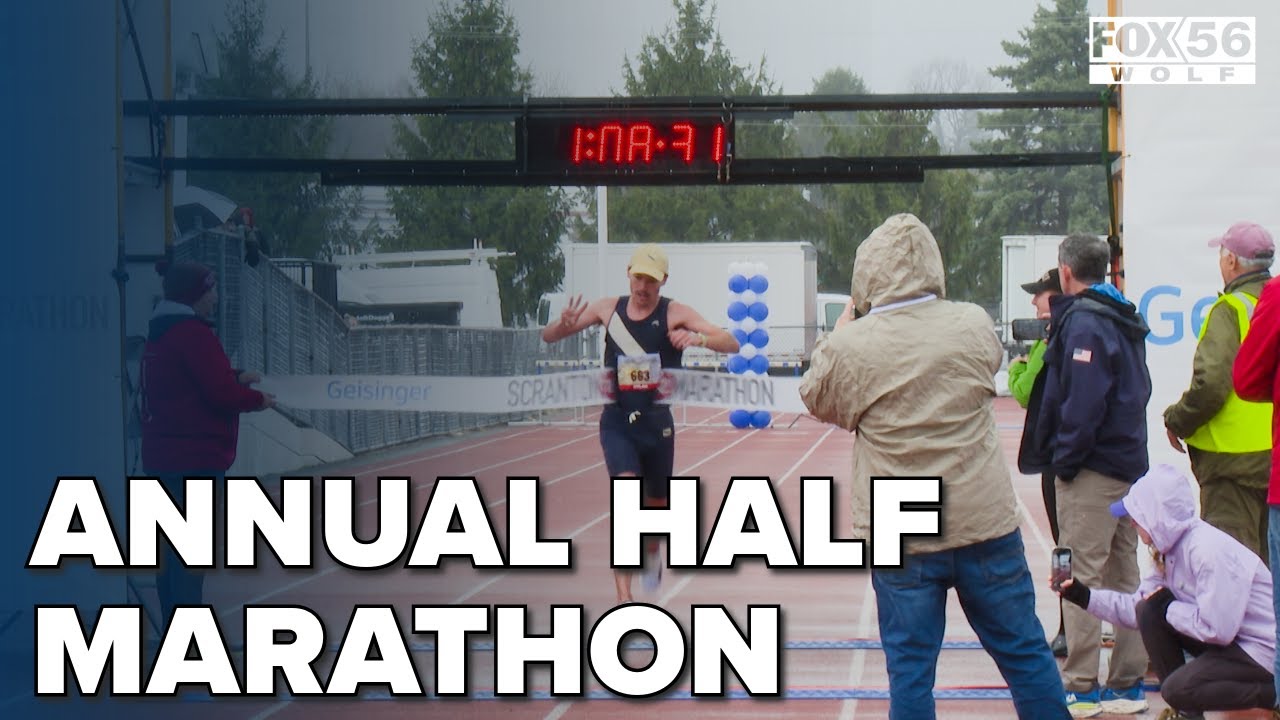 Over two thousand runners flood Scranton streets for the city's