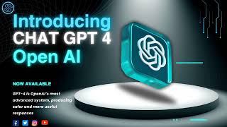 INTRODUCING | CHAT GPT 4 | OPEN AI ?✨