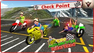 Kids MotorBike Rider Race 3D Android Gameplay Full HD By KidRoider screenshot 3