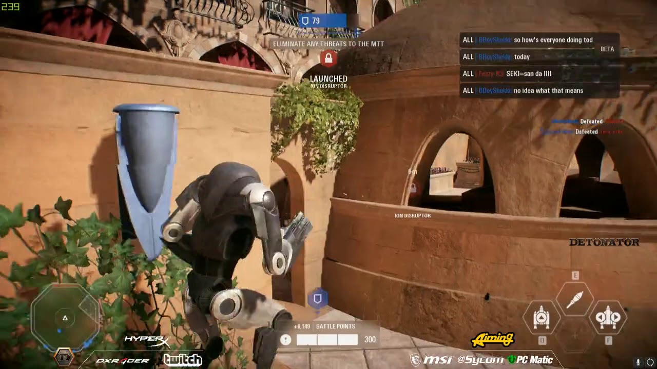 [SWBF2] 72キル 最強はジェダイ？シス？いいえ ドロイドです