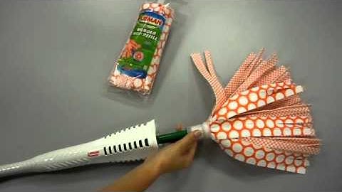 Replacing Libman Wonder Mop head
