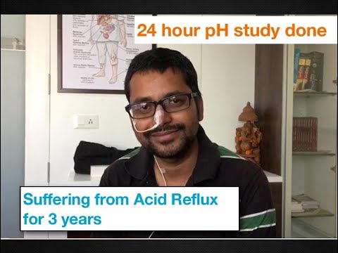 24 hr pH study: Patient review on completion of study