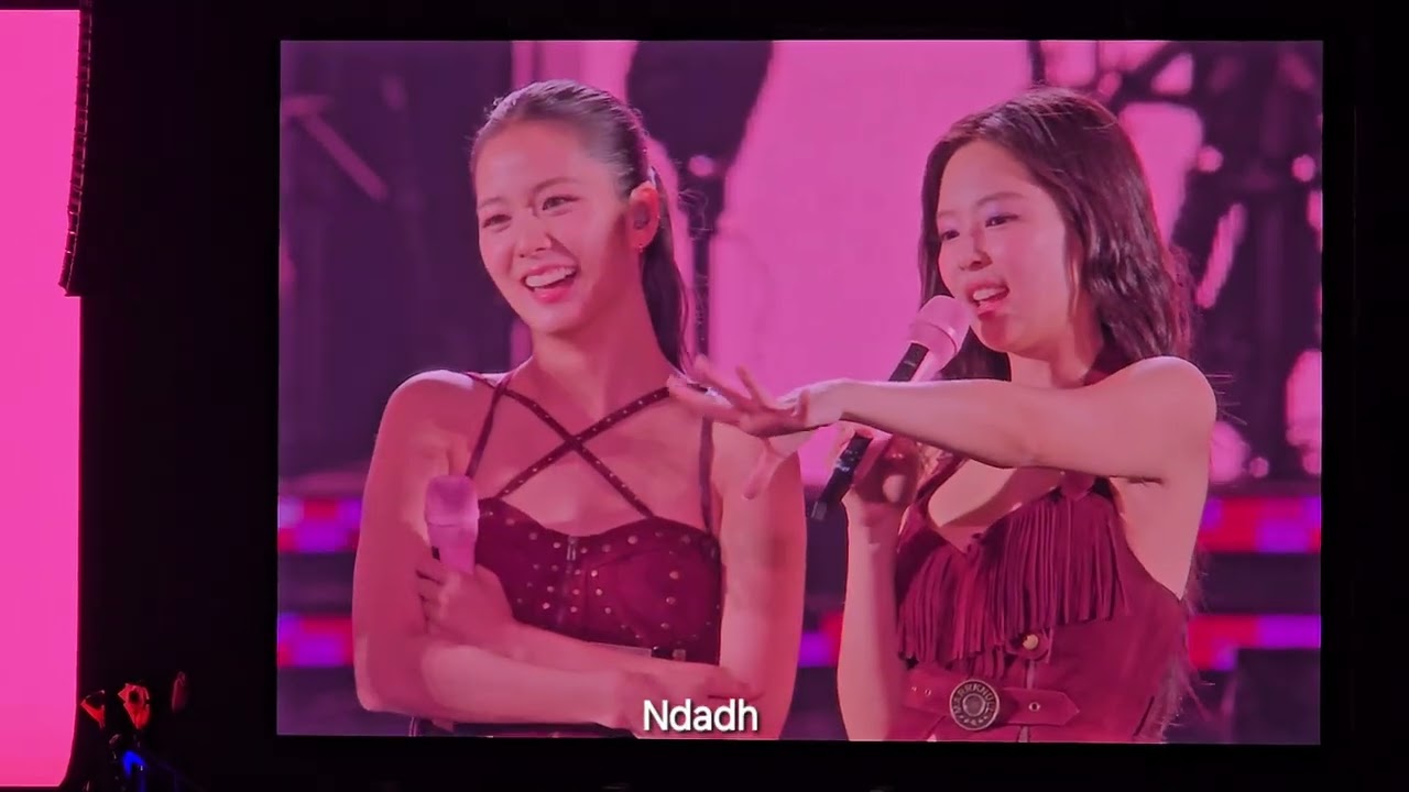 [4K] 251102 BLACKPINK - MENT 4 (ROSE SINGS STARLIGHT) at DEADLINE DAY 2 in JAKARTA