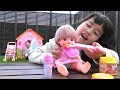 メルちゃん おもちゃ おしょくじ&おせわセット おままごと Baby Doll Mellchan Toy