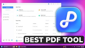 Best PDF Editor for Windows 25H2 | Tenorshare PDNob Review