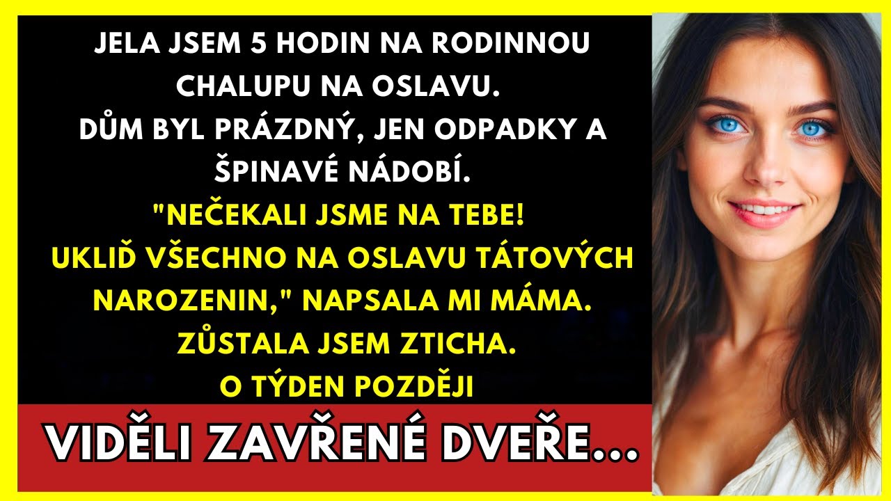 V sobotu ráno jsem přijela k chatě u jezera, kterou jsem si koupila jako útočiště před městem, a čekala, že uslyším hlasy rodiny. Bylo tam ale jen ticho. Otevřela jsem dveře a zůstala stát....