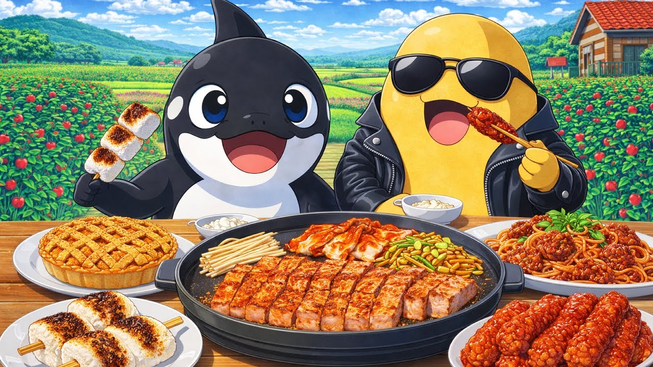 Evolving the Moment They Eat | Brainrot Mukbang Random Food Battle