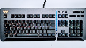 Unboxing Thermaltake Level 20 RGB Titanium Gaming Keyboard