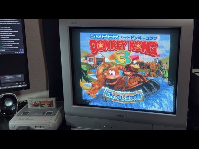Part 2 [EN/JP] CRT Stream - Super Donkey Kong 3 (Super Famicom