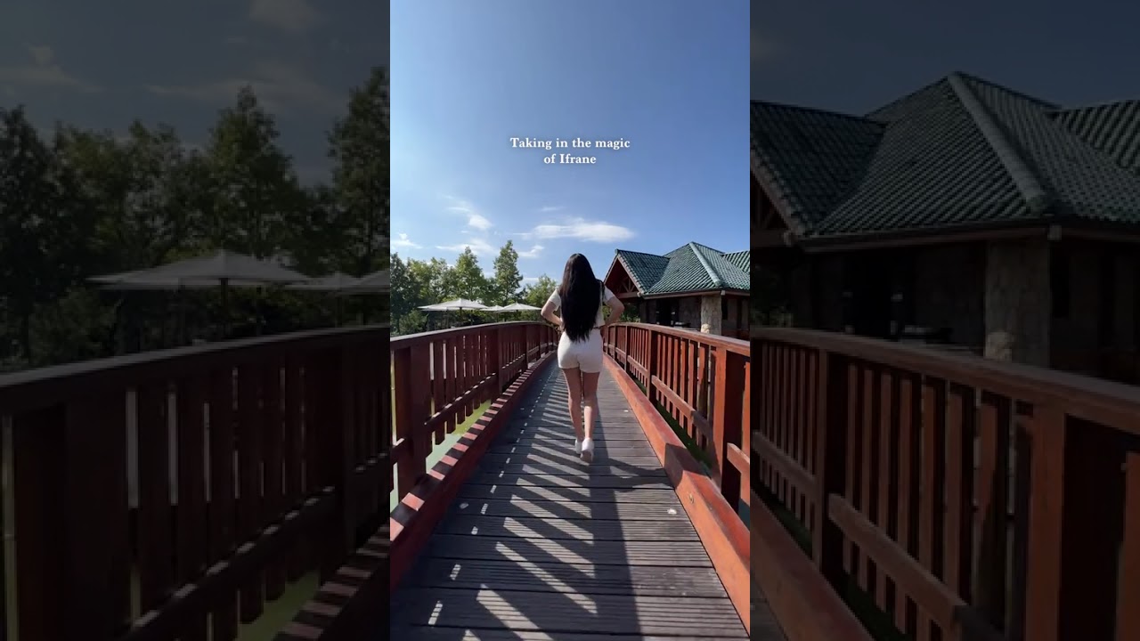 Taking in the magic of Ifrane!