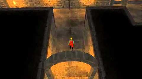 The Dinky Dungeon Tileset - 3rd person demo