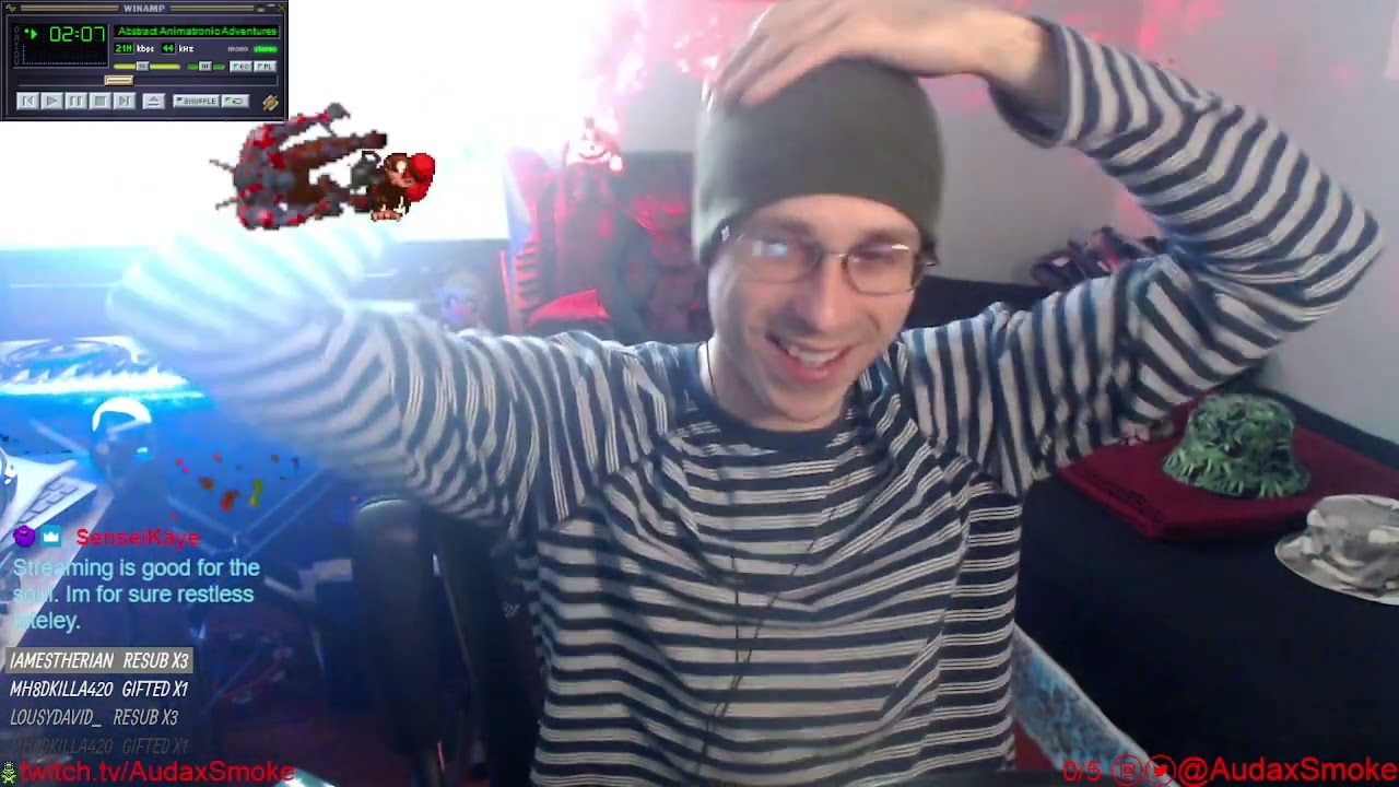 AudaxSmoke VoD 05.06.22 | Phasmophobia ☁ nonbinary VIBEZ ☁ | AudaxSmoked