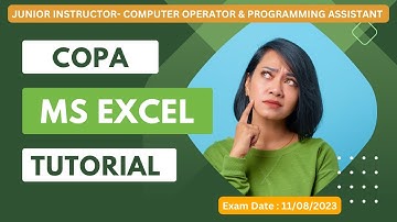 JUNIOR INSTRUCTOR | COPA | Kerala psc tutorials free class