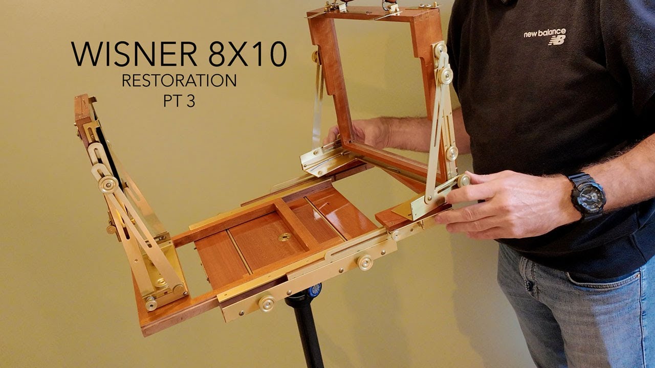 Реставрация старой камеры 8x10 из дерева и латуни | Крупноформатная фотография