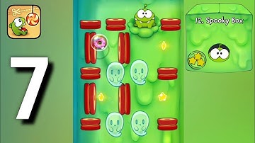 Cut the Rope - Gameplay Walkthrough Part 7 | Spooky Box (Android, iOS)