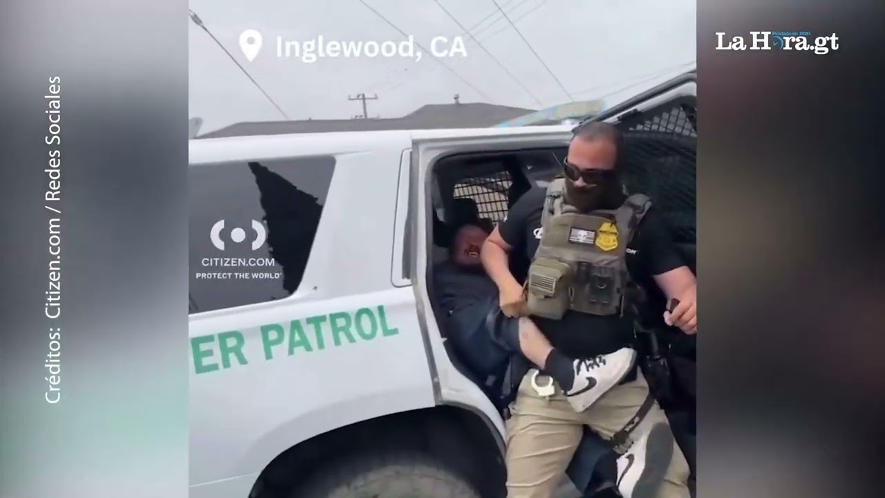 Detenciones de ICE a migrantes captadas en video se propagan en redes sociales