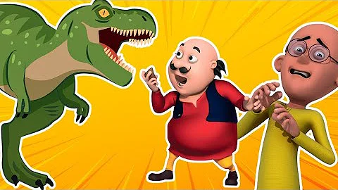 Motu Patlu Dino Invasion - Full Movie | Animated Movies | WowKidz Movies