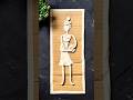 Handmade Clay Wall Decor Art | Unique Abstract Clay Design #shorts #homedecor #walldecor #viral