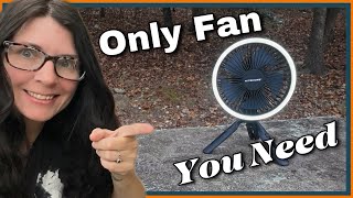 Rechargeable & Portable Fan Light Combo Nitecore NEF10