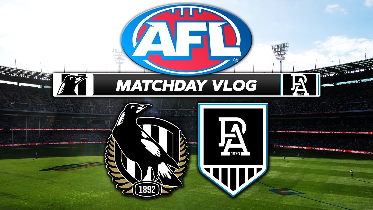 PIES RUN RIOT AT THE G! COLLINGWOOD VS PORT ADELAIDE
