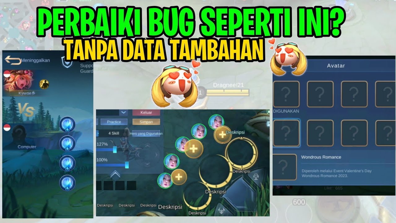 Cara Fix Bug Icon Skill, battle spell, interface custom UI ML Lite ...