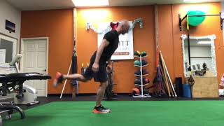 DPT Walk Lunge to Inverted Hamstring