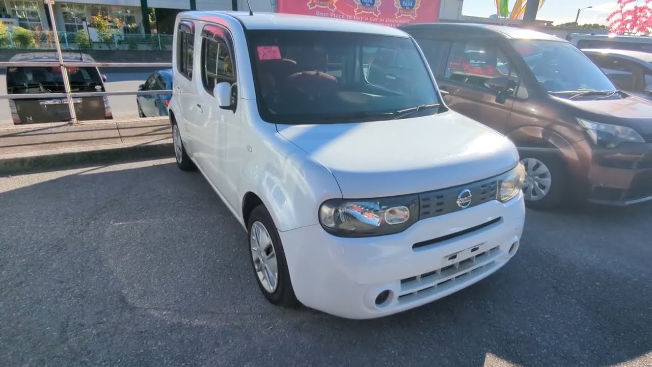 Johnny's Used Cars Okinawa - 2012 Nissan Cube (19501) - YouTube