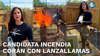 Download Lagu Candidata republicana, Valentina Gómez, incendia Corán y lanza discurso contra islam MP3 Download Lagu Candidata republicana, Valentina Gómez, incendia Corán y lanza discurso contra islam MP3