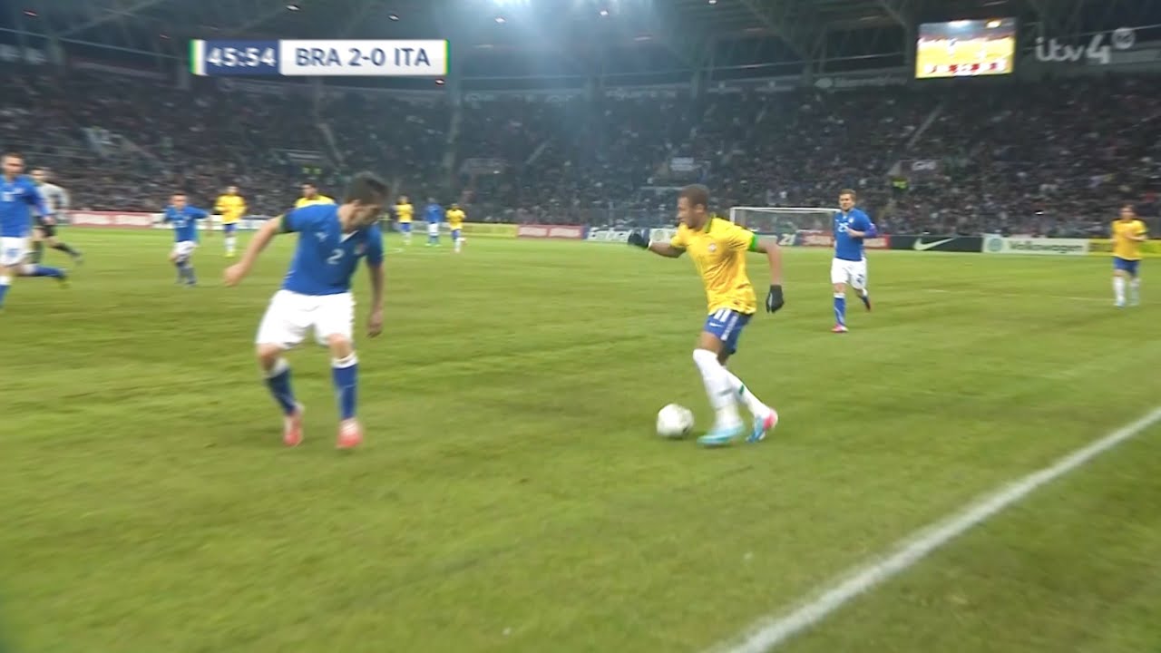 Neymar vs Italy (21/03/2013) English Commentary