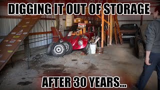 We Dug Out Pops' FIRST CAR After 30+ Years...