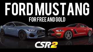 （Expired ）Free Ford Mustang has arrived！｜CSR2 Racing