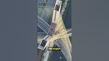How bridge are built that they can suspend on air #scienceexplained #technology