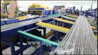 Aluminum tube bagging machine,profile packing line