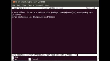 Launchpad source package recipes