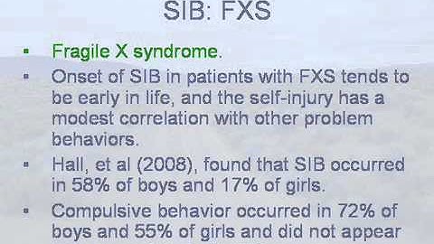 Aggressive & Self-Injurious Children and Adolescents with Developmental Disabilities - Part 4