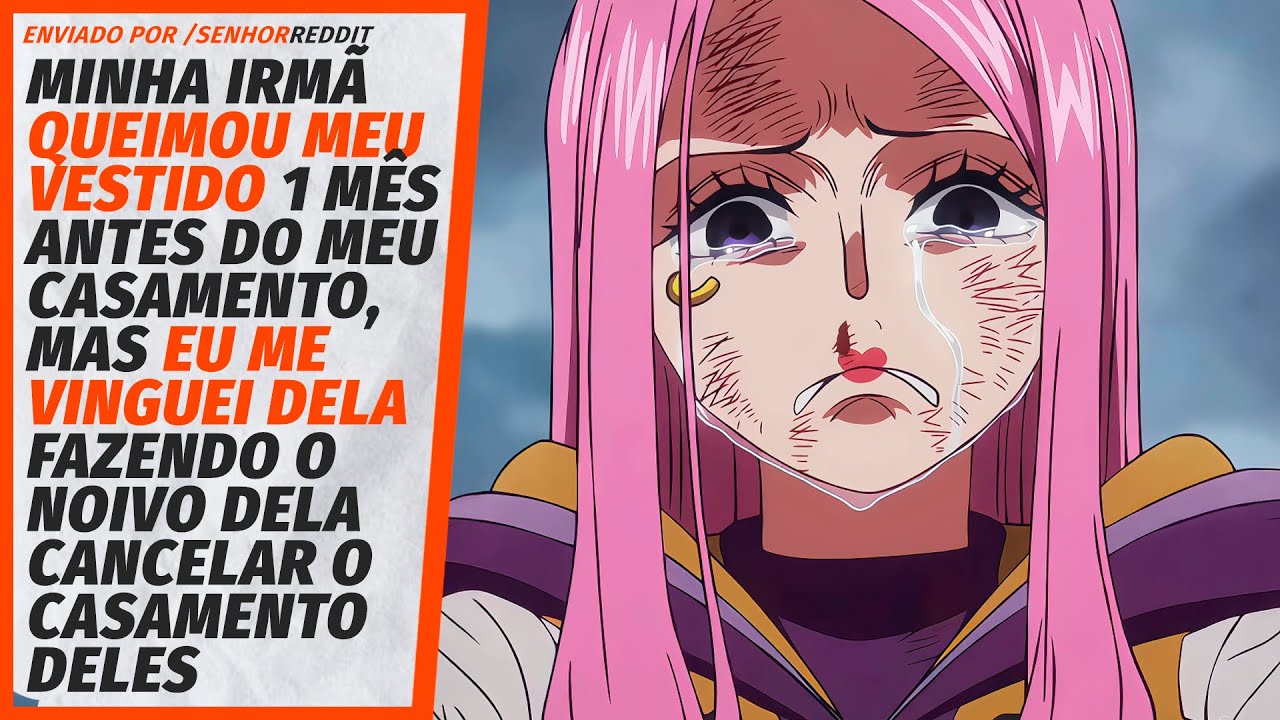 Minha irmã queimou meu vestido um mês antes do meu casamento para cancelá-lo