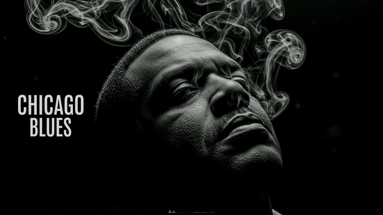 Chicago Blues Old Vinyl Mix Warm Guitar Tones and Retro Blues Soul