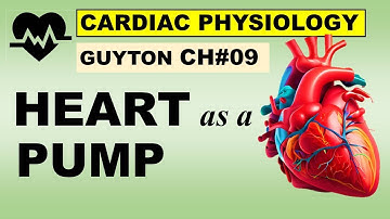 Ch#09 Physiology Guyton | CARDIAC Muscles | Heart as a PUMP | Cardiac Valves | Cardiac Physiology