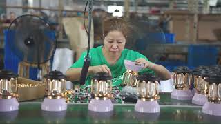 SinotopLite LED Flashlight Factory Production/Assembly Line