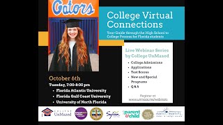 October 20th  FAU, FGCU, UNF