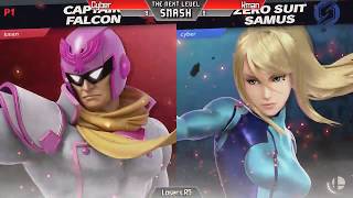 Cyber Zero Suit Samus Vs. Kman Captain Falcon - Tnls 86