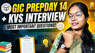 Day 14 study vlog+KVS interview most important Questions। #trending #motivation #inspiration #study