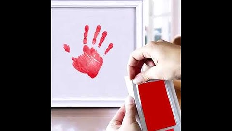 Inkless Baby Handprint and Footprint Memory Kit 6 colors