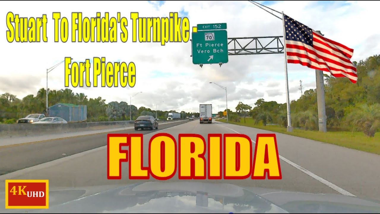 Virtual Drive |Beautiful Afternoon |Stuart To Florida's Turnpike, Fort Pierce, FL|VLOG |CANDYCHANNEL