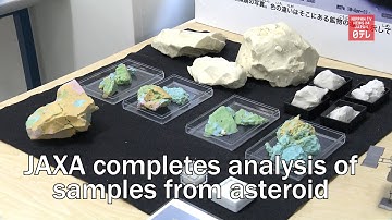 JAXA completes initial analysis of samples collected from asteroid Ryugujaxa